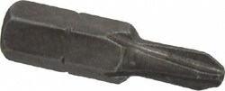 MSC Apex 446-2X #2, Hex Drive Phillips Screwdriver Bit 1/4" Drive, 1" Overall