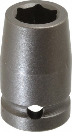 MSC Apex 5116 1/2" Drive 1/2" Standard Tapered Impact Socket 6 Points,