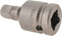 MSC Apex EX-377-2 3/8 Male 1/2 Female Drive Adapter 2" Overall Length,