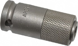 MSC Apex QR-308 3/8 Socket Drive to 1/4 Hex Female Quick-Release Square-Drive