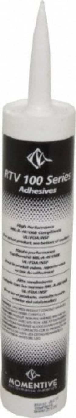MSC Momentive Performance Materials RTV102 12C 10.1 oz Tube White RTV Silicone