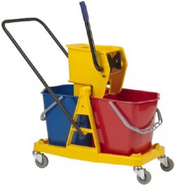 MSC PRO-SOURCE CHT045 63 Qt Plastic Bucket & Wringer 31