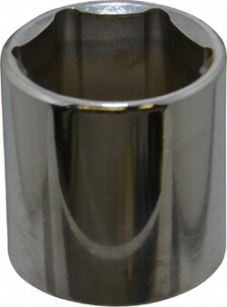 MSC 3/8" Drive, 24mm Standard Hand Socket, Quantity: Each of 1