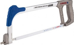 MSC Lenox 1213188300 12" Hacksaw Frame 4-3/8" Throat Depth, Rubber Grip