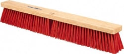 MSC PRO-SOURCE SWP24-ORG-HD 24" Heavy Duty Synthetic Push Broom 4" Bristle