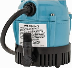 MSC Little Giant. Pumps 500203 1/200 HP, 3 psi, Aluminum Miniature Submersible
