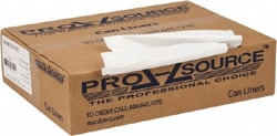 MSC&nbsp;PRO-SOURCE PSRST33398W 150 Qty 1 Pack 33 Gallon 0.8 mil Household/Office Trash Bag 33