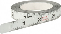 MSC Starrett 63170 12 Ft. Long x 1/2 Inch Wide, 1/32 and 1/16 Inch Graduation,