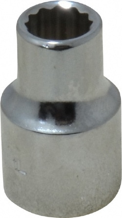 MSC 3/8" Drive, 8mm Standard Hand Socket, Quantity: Each of 1