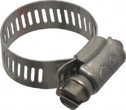 MSC IDEAL TRIDON 620012706 SAE Size 12, 9/16 to 1-1/4" Diam, Stainless