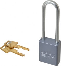 MSC Nc1441506   Padlock Diff Keyed 3In Silver