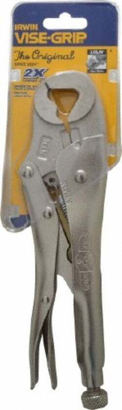 MSC Irwin 2 10" Overall Length Locking Jaw Locking Pliers 5/8 to 1-1/8"