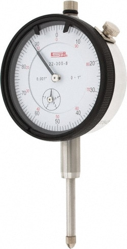 MSC SPI CMS160714028 1" Range, 0-100 Dial Reading, 0.001" Graduation Dial