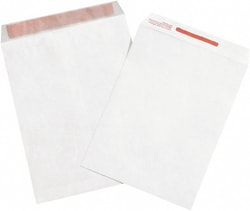 MSC Dupont TYF1013TE Pack of (100) 13" Long x 10" Wide Peel-Off Self-Seal