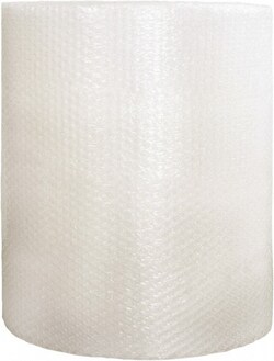 MSC&nbsp;48X250X1/2 CLEAR HVY-DUTY AIR BUBBLE ROLL