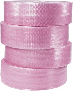 MSC BW31648AS 9,000" Long x 48" Wide, Antistatic Bubble Roll Pink, Standard