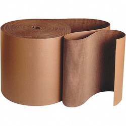 MSC 4X250A-FLUTE KRAFT SNGLFC CORRUGATED ROLL, Quantity: Each of 1