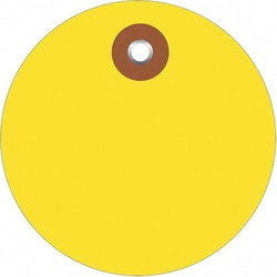 MSC&nbsp;Value Collection G26073 Pack of (100), Safety & Facility Blank Tags Yellow Vinyl