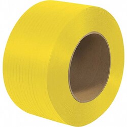 MSC&nbsp;1/4X20000 YLW MCHN GRD POLY STRAPPING