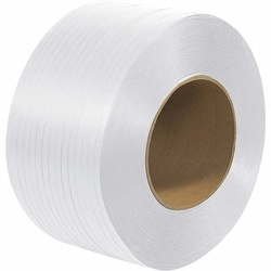 MSC 1/4X18000 Wht Mchn Grd Poly Strapping, Quantity: Each of 1