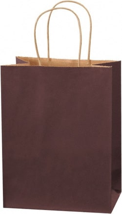 MSC&nbsp;Value Collection BGS103BR Pack of (250) Kraft Grocery Bags 8 x 4-1/2 x 10-1/4, Brown