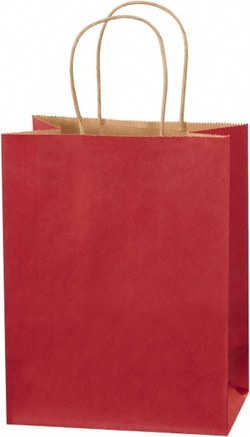 MSC Value Collection BGS103SC Pack of (250) Kraft Grocery Bags 8 x 4-1/2