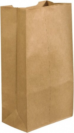 MSC&nbsp;BGG120K Pack of (250) Kraft Grocery Bags 12 x 7 x 21-3/4, Kraft