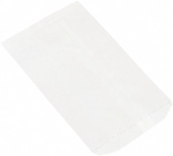 MSC BGM101W Pack of (3,000) Kraft Grocery Bags 6-1/4 x 9-1/4, White