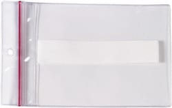 MSC 5X8 Clr 25/Pk Press-On Vinyl Envelope, Quantity: Pack of 25