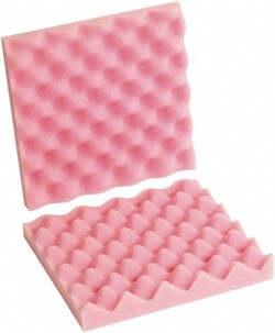 MSC Made in USA FCSA10102 10" Long x 10" Wide, Antistatic Convoluted Foam