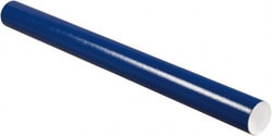 MSC Made in USA P3036B 3" Diam x 36" Long Round Colored Mailing Tubes 1