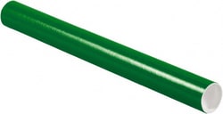 MSC&nbsp;2X20 GRN MAILING TUBE W/CAP