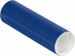 MSC Made in USA P2006B 2" Diam x 6" Long Round Colored Mailing Tubes 1