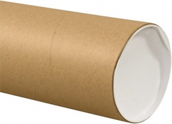 MSC P6036KHD 6" Diam x 36" Long Round Jumbo Mailing Tubes 1 Wall, Kraft