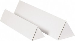 MSC 3X36-1/4 WHT TRIANGLE MAILING TUBE, Quantity: Each of 1