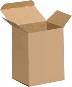 MSC Made in USA RT6SC 2-1/2" Wide x 3" Long x 4" High Rectangle Chipboard