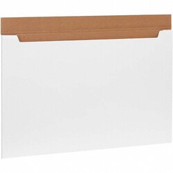 MSC 36X24X1/4 WHT JUMBO FOLD-OVER MAILER, Quantity: Each of 1