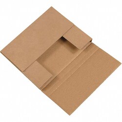 MSC 10-1/4X8-1/4X1-1/4KRFT EASY-FOLD MAILER, Quantity: Each of 1