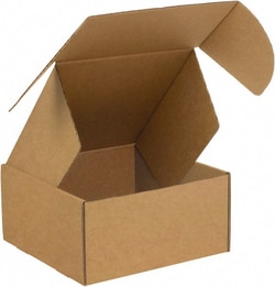 MSC 10X10X4 KRAFT DELUXE LITERATURE MAILER, Quantity: Each of 1
