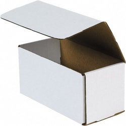 MSC 10X4X4 WHT CORRUGATED MAILER, Quantity: Each of 1