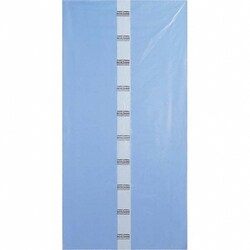 MSC 14X10X25 Blue Vci Gusseted Poly Bag, Quantity: Each of 1
