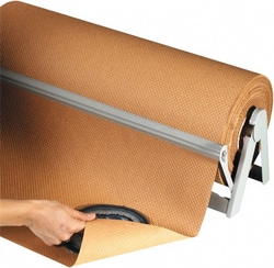 MSC 48X300 BRN INDENTED KRAFT PAPER ROLL, Quantity: Each of 1