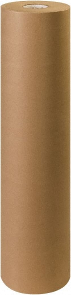 MSC KP3630 1,200' Long x 36" Wide Roll of Recycled Kraft Paper 30 Lb Paper