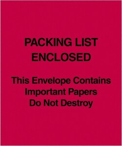 MSC Value Collection PL485 Pack of (1000), 5" Long x 6" Wide, Packing List