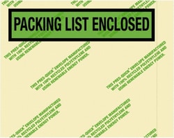 MSC Value Collection PQGREEN19 Pack of (1,000), 7" Long x 5-1/2" Wide,
