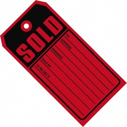 MSC Value Collection G2525 Pack of (1000), 4-3/4" High x 2-3/8" Long, Sold,