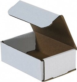 MSC 10X8X2 Wht Corrugated Mailer, Quantity: Each of 1