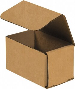 MSC 5X3X5 WHT CORRUGATED MAILER, Quantity: Each of 1