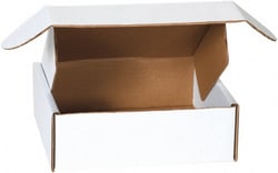 MSC 10X10X3 WHT DELUXE LITERATURE MAILER, Quantity: Each of 1