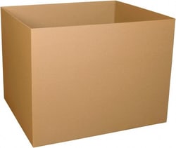 MSC Made in USA GAYLORD 40" Wide x 48" Long x 36" High Rectangle Corrugated